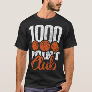 Camiseta Esquadrão de 1000 Pontos de Basquete do Club Score