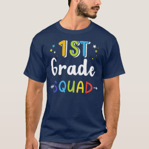 Camiseta Esquadrão de 1rua de volta à escola
