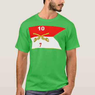 Camiseta Esquadrão de 7 10ª Cavalaria Guidon