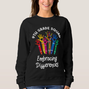 Camiseta Esquadrão de 9º Grau Absorvendo Diferenças Autismo