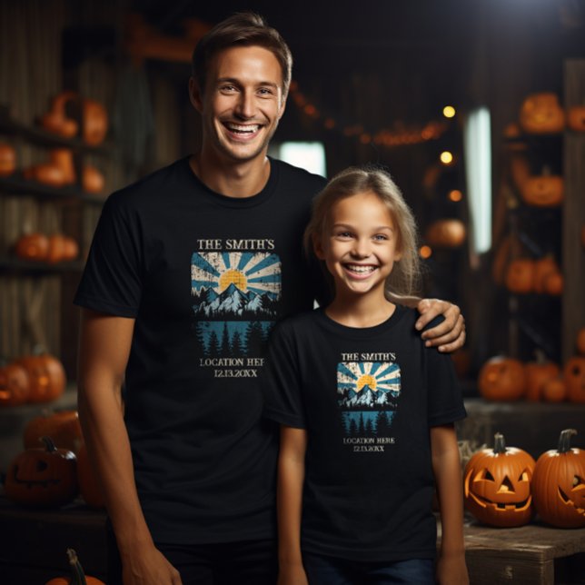 Camiseta Esquadrão de acampamento que corresponde à viagem  (Criador carregado)