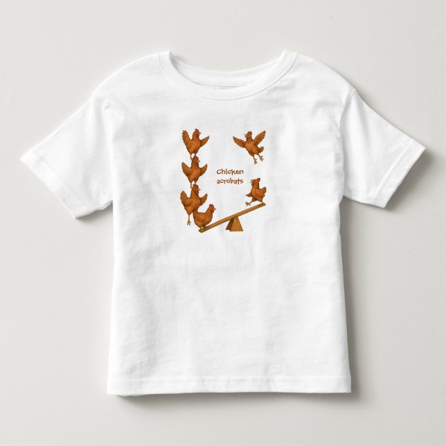 Camiseta Esquadrão de acrobatas das Galinhas Alegres (Frente)
