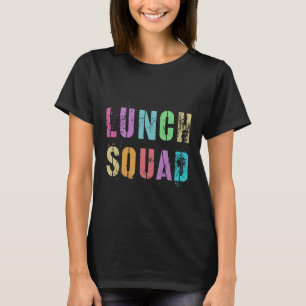 Camiseta Esquadrão De Almoço De Volta Ao Serviço De Comida