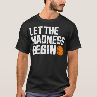 Camiseta Esquadrão de Amantes de Basquete Vintage Mad March