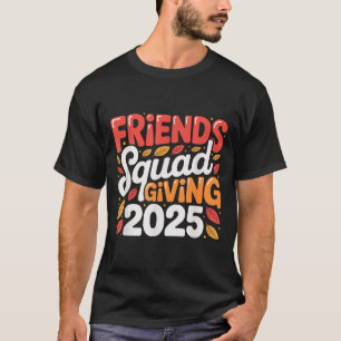 Camiseta Esquadrão de Amigos que dá outono de 2025 - Queda