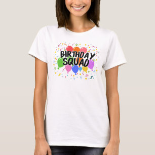 Camiseta Esquadrão de Aniversário