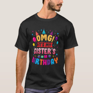 Camiseta Esquadrão de Aniversário OMG É o Aniversário da Mi