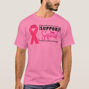 Camiseta Esquadrão de Apoio à Consciência do Cancer da Mama