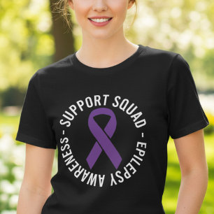 Camiseta Esquadrão de Apoio à Conscientização da Epilepsia