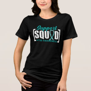 Camiseta Esquadrão de Apoio à Conscientização do TEPT
