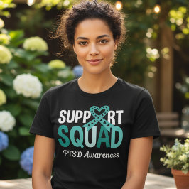 Camiseta Esquadrão de Apoio à Conscientização do TEPT