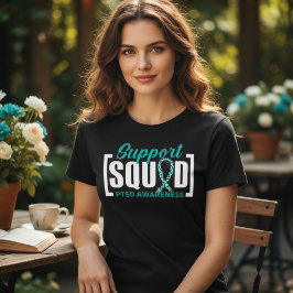 Camiseta Esquadrão de Apoio à Conscientização do TEPT