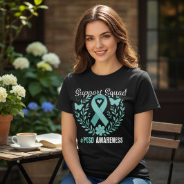 Camiseta Esquadrão de Apoio à Conscientização do TEPT