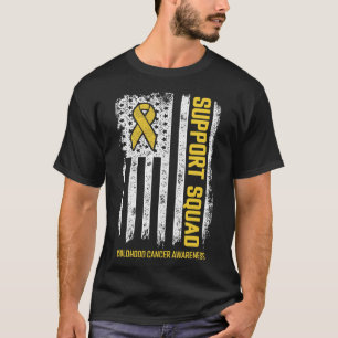 Camiseta Esquadrão de Apoio ao Câncer Infantil Conscientiza