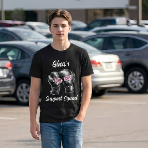 Camiseta Esquadrão de Apoio ao Lutador contra o Câncer de M