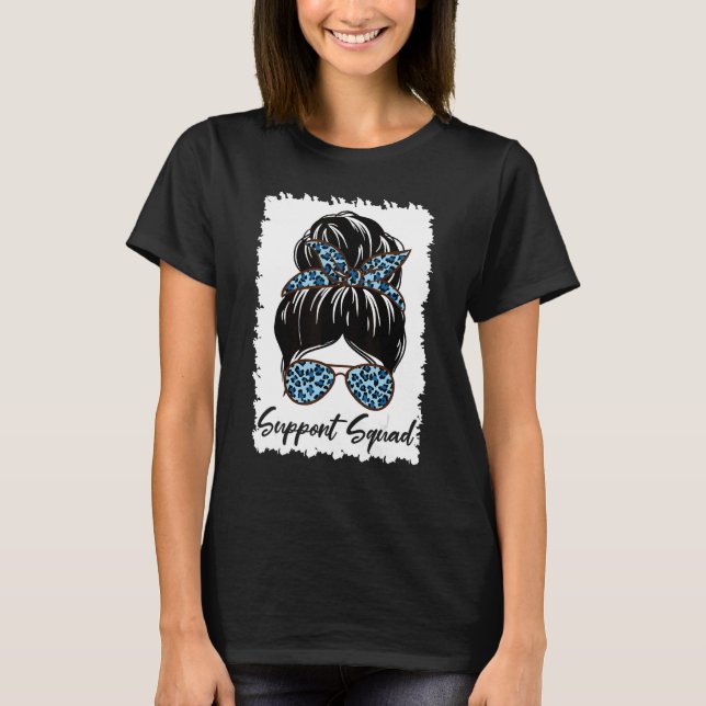 Camiseta Esquadrão de Apoio Cacho Desarrumado Conscientizaç (Frente)
