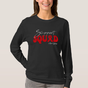 Camiseta Esquadrão de Apoio Conscientização da Síndrome de