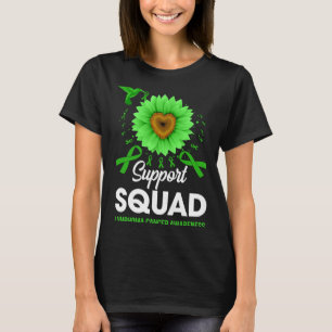 Camiseta Esquadrão de Apoio Conscientização do Câncer Linfo