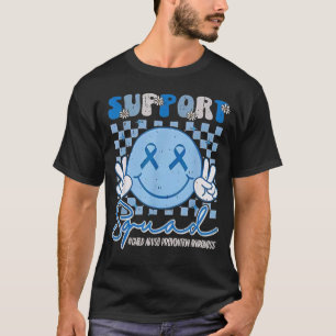 Camiseta Esquadrão de Apoio Conscientização Prevenção Abuso