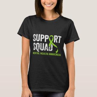 Camiseta Esquadrão de Apoio Conscientização sobre Saúde Men