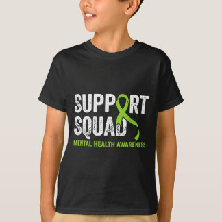 Camiseta Esquadrão de Apoio Conscientização sobre Saúde Men