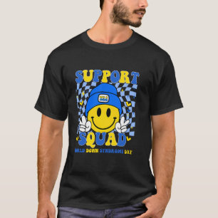 Camiseta Esquadrão de Apoio Dia Mundial da Síndrome de Down