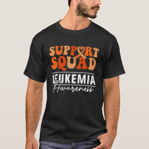 Camiseta Esquadrão de Apoio Eu Uso Laranja Conscientização