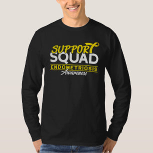 Camiseta Esquadrão de Apoio I Endométrio Utero Endometriose