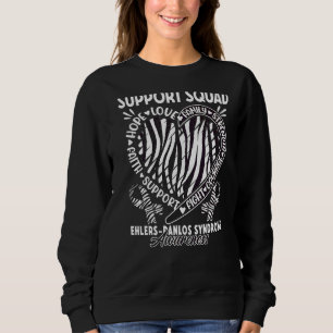 Camiseta Esquadrão de Apoio I Zebra Ribbon I Ehlers Danlos