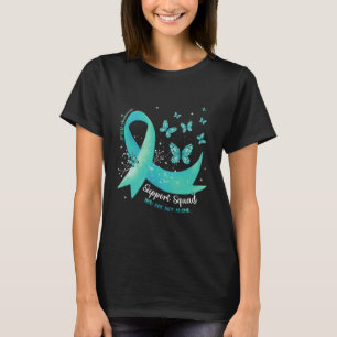 Camiseta Esquadrão de Apoio Laço Azul Borboleta Conscientiz