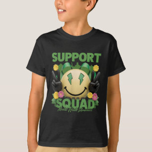 Camiseta Esquadrão de Apoio Mês de Conscientização sobre Sa