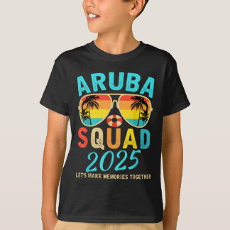 Camiseta Esquadrão de Aruba 2025 Férias Amigos Família Corr