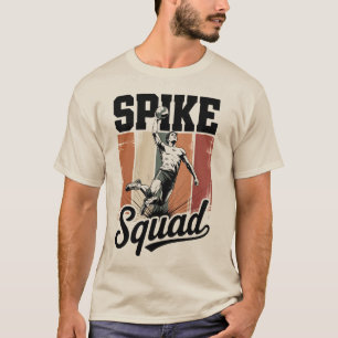 Camiseta Esquadrão de Ataque de Volei Retro