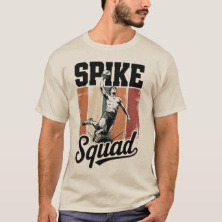 Camiseta Esquadrão de Ataque de Volei Retro