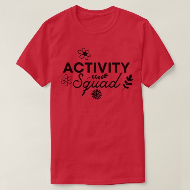Camiseta Esquadrão de Atividades 3 (Frente do Design)