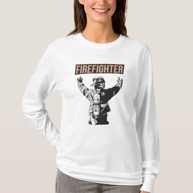 Camiseta Esquadrão de Bombeiros Ortosos (Frente)