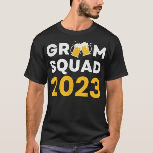 Camiseta Esquadrão de Cabelo Masculino Equipe de Bebida da