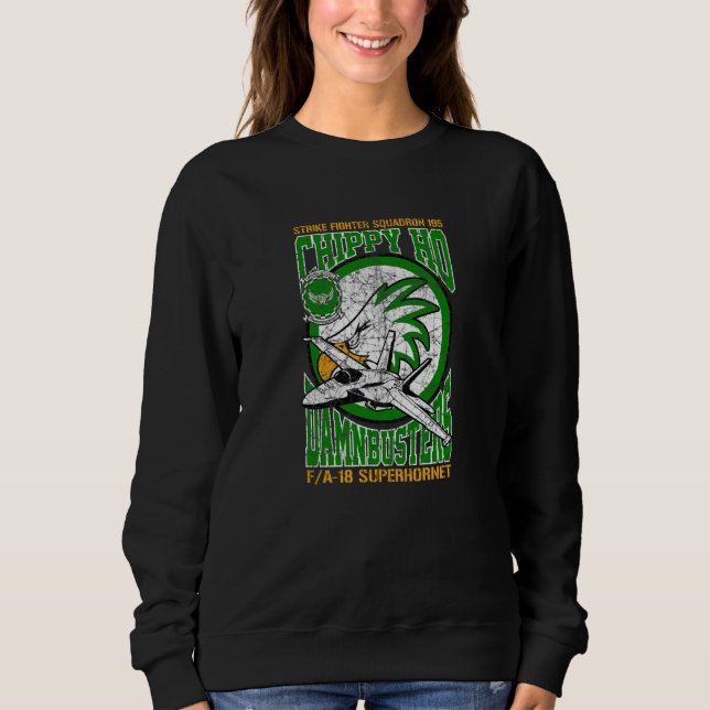 Camiseta Esquadrão de Caça de Ataque 195  VFA 195 (Frente)