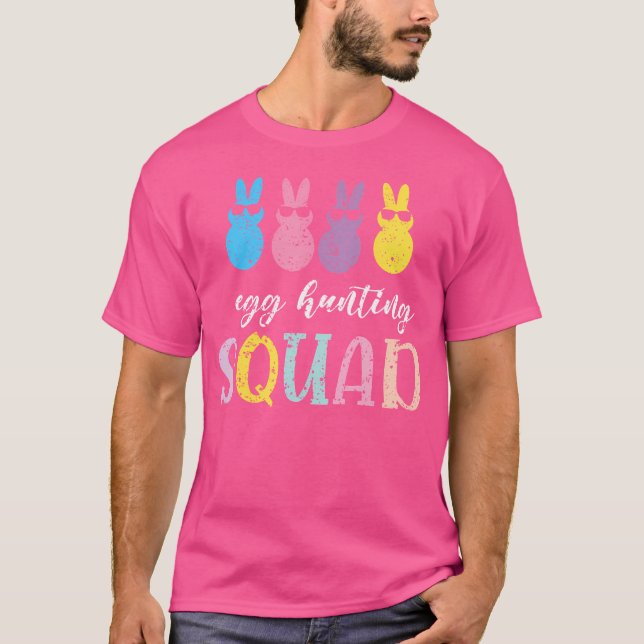Camiseta Esquadrão De Caça De Ovos Engraçado (Frente)