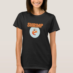 Camiseta Esquadrão de Camarão Fofo Simplesmente O Melhor Ca