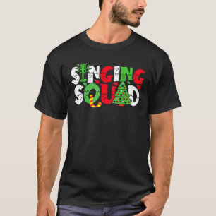 Camiseta Esquadrão de Canto Família Grupo Correspondente Na