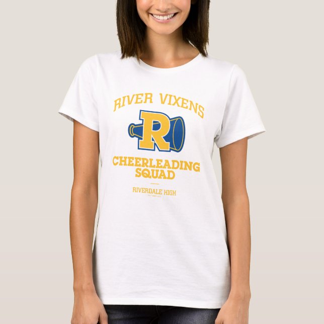 Camiseta Esquadrão de Cheerhead River Vixens (Frente)