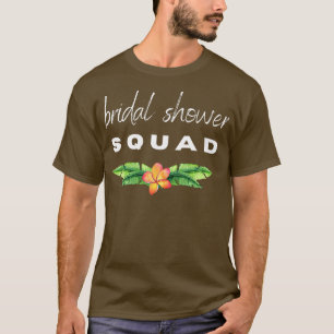 Camiseta Esquadrão de Chuveiro de Noiva Fim de Semana de De