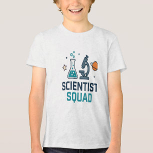 Camiseta Esquadrão de Cientistas Química Física Volta às Au