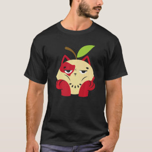 Camiseta Esquadrão de Colheita de Maçã Gato Maçã Fruta