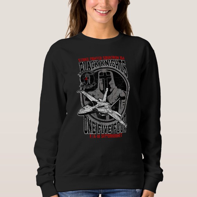 Camiseta Esquadrão de Combate de Greve 154 VFA 154 (Frente)