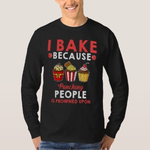 Camiseta Esquadrão de Confeitaria Eu Asso Porque Dar Socos