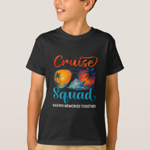 Camiseta Esquadrão de Cruzeiro 2025 Amigos Família Férias C