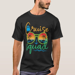 Camiseta Esquadrão de Cruzeiro 2025 Férias em Família Praia