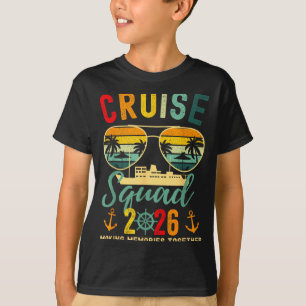 Camiseta Esquadrão de cruzeiro 2026 praia de cruzeiro havaí